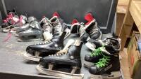 BOX OF ASSORTED SKATES