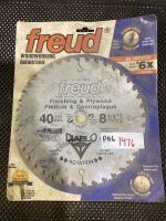 FREUD SAW BLADE 8-1/4" 40 TEETH DENTS