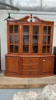 DISPLAY/CHINA CABINET - 2 PIECE
