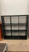 9-CUBBY DISPLAY UNIT