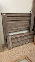 QUEEN SIZE HEADBOARD/FOOTBOARD/RAILS AND CENTRE SUPPORTS