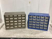 (2) PLASTIC ORGANIZERS