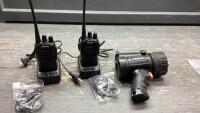 WALKIE TALKIES, FLASHLIGHT