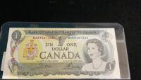 CANADA $1 BILL - 1973