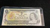 CANADA $1 BILL - 1973