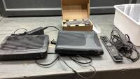 TUB W/ TELUS TV BOXES AND REMOTE