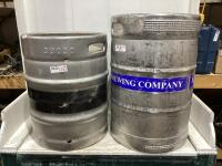 (2) STAINLESS STEEL JEGS 5.5L AND 58.6L