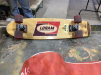 LORAM SKATE BOARD W/CASE