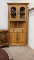 CORNER DISPLAY CABINET