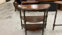 VINTAGE 1/2 MOON TABLE