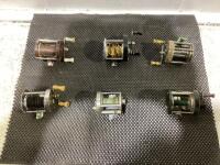 (6) ASSORTED FISHING REELS