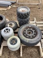 (9) ASSORTED TIRES