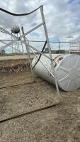 Steel 500 gallon fuel tank and stand
