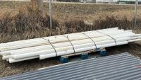 Lift of PVC pipe