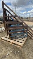 Stack of steel corners