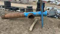 Electric turbine pump with 12 inch intake