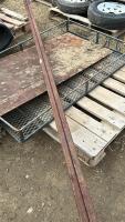 Pallet of mixed steel
