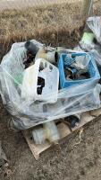 Pallet of mixed Irrigation pieces and parts