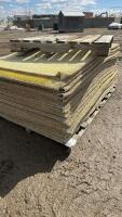 Stack of landscape mats
