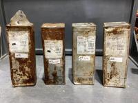 (4) LINCOLN ELETRIC WELDING RODS ASSORTED SIZES