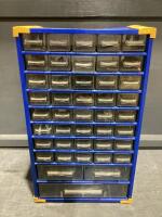 HOLT METAL ORGANIZER & CONTENTS