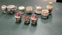SMALL PORCELAIN ITEMS