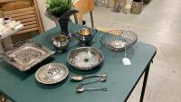 SILVER PLATE ITEMS