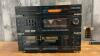 SHARP STEREO SYSTEM - RADIO/DUAL CASSETTE W/ EQUALIZER