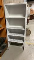 WHITE BOOKSHELF