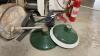 ANTIQUE FIRE EXTINGUISHERS, ROCKER OIL CAN, INDUSTRIAL LIGHT FIXTURES, (2) OLD CASH REGISTERS - 3