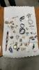 COLLECTION OF WATCHES, BROOCHES,