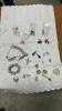 COSTUME JEWELRY - EARRINGS, NECKLACES, RINGS, BROOCHES