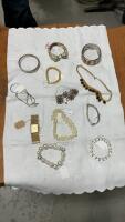 COSTUME JEWELRY - BRACELETS, WATCH, NECKLACES