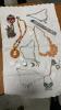 COSTUME JEWELRY - RINGS, NECKLACES & EARRINGS
