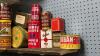COLLECTION OF VINTAGE TIN CANS - 2