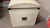 HAND BUILT WOOD TRUNK W/ SLIGHT DOMED LID - 4