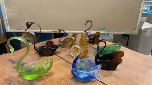 GLASS SWANS - SOME ALTA GLASS, SOME DOMINION GLASS