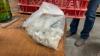 PALM MILK CRATE W/ BOTTLES & JARS -A COUPLE OF NOVELTY BOTTLES AND RUBBER CORKS (NEW) - 4