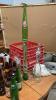 PALM MILK CRATE W/ BOTTLES & JARS -A COUPLE OF NOVELTY BOTTLES AND RUBBER CORKS (NEW) - 5