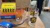 RELIABLE TOY REGISTER, (2) TRANSISTOR RADIO&rsquo;S AND WESTCLOK ALARM CLOCK + (4) THEMED GLASSES - 2