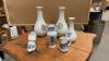 (3) HYCROFT VASES & OTHERS