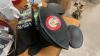METAL TRAY, (2) PAIRS&ldquo;NASA&rdquo; SOCKS, BARRELL OF MONKEYS, HOCKEY BOBBLEHEADS, MICKEY MOUSE HATS - 5