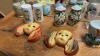 COLLECTIBLE ITEMS - SALT & PEPPER SHAKERS, VINTAGE DOLLS, CHALKWARE DOGS, EGG CUPS - 3