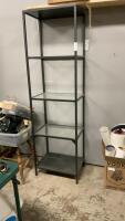 GLASS & METAL SHELF