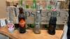 PEPSI-COLA WOOD CRATE W VINTAGE POP BOTTLES - 4