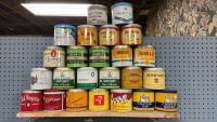 (24) VINTAGE TOBACCO TINS