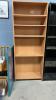 BROWN BOOK SHELF