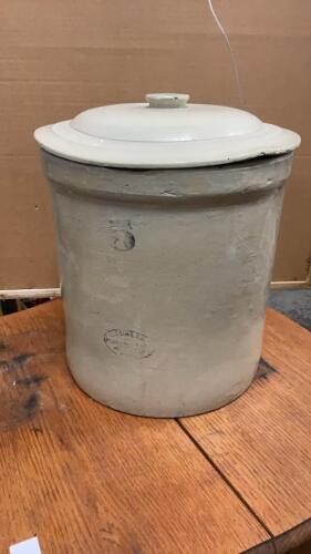 MEDALTA 5 GAL CROCK W/ LID