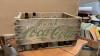 COCA-COLA CRATE WITH VINTAGE POP & BEER BOTTLES