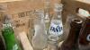 COCA-COLA CRATE WITH VINTAGE POP & BEER BOTTLES - 3